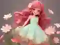 Coloring Book: Flower Dress — безкоштовна онлайн гра