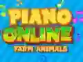 Piano Online Farm Animals — безкоштовна онлайн гра