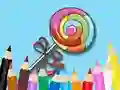 Coloring Book: Lollipop — безкоштовна онлайн гра