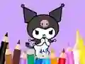 Coloring Book: Kuromi Carries Bag — безкоштовна онлайн гра