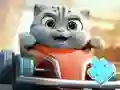 Jigsaw Puzzle: Cat Racing Driver — безкоштовна онлайн гра