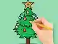 Coloring Book: Christmas Tree — безкоштовна онлайн гра
