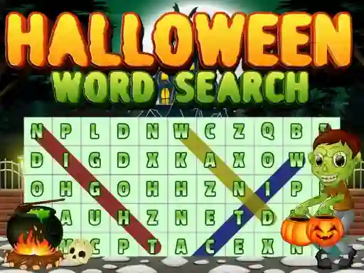 Halloween Words Search — безкоштовна онлайн гра