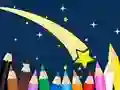 Coloring Book: Shooting Star — безкоштовна онлайн гра