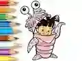 Coloring Book: Monster Costume Girl — безкоштовна онлайн гра