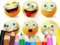 Coloring Book: Funny Emoji — безкоштовна онлайн гра