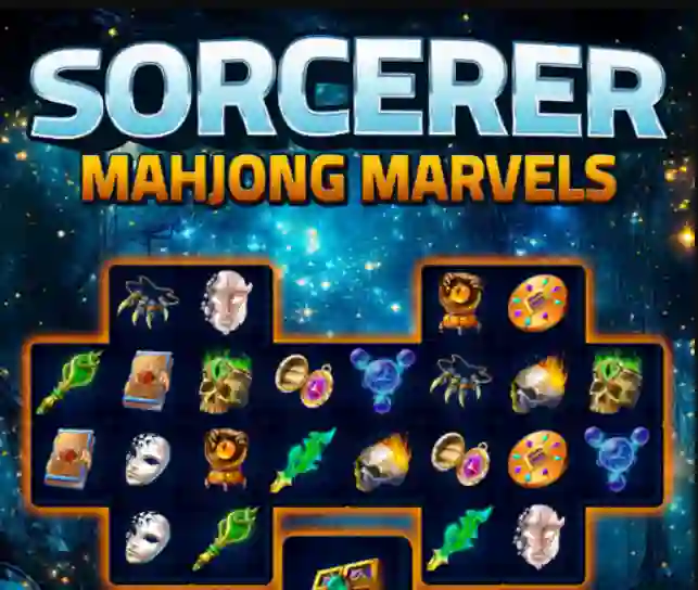 Sorcerer Mahjong Marvels — безкоштовна онлайн гра