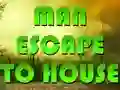 Man Escape To House — безкоштовна онлайн гра