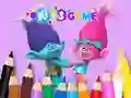 Coloring Book: Cute Troll — безкоштовна онлайн гра
