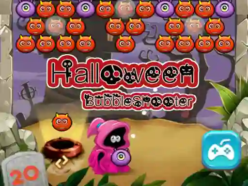 Halloween Bubble Shooter — безкоштовна онлайн гра