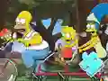 Jigsaw Puzzle: Simpson Family Riding — безкоштовна онлайн гра