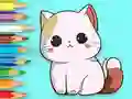 Coloring Book: Cute Kitten — безкоштовна онлайн гра