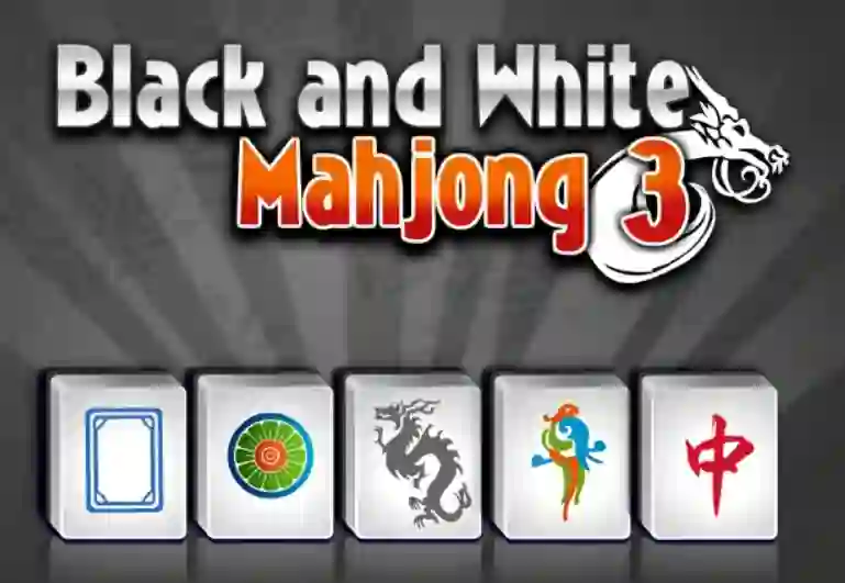 Black and White Mahjong 3 — безкоштовна онлайн гра