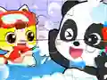Jigsaw Puzzle: Baby Panda Shower Time — безкоштовна онлайн гра
