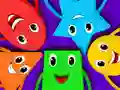 Kids Quiz: Colorful Shaps — безкоштовна онлайн гра