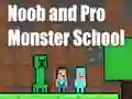 Noob and Pro Monster School — безкоштовна онлайн гра