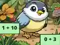 Addition Bird Image Uncover — безкоштовна онлайн гра