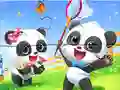 Jigsaw Puzzle: Baby Panda Spring Outing — безкоштовна онлайн гра