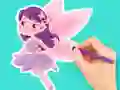 Coloring Book: Flower Fairy — безкоштовна онлайн гра