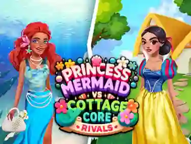 Princess Cottage Core vs Mermaid Core Rivals — безкоштовна онлайн гра