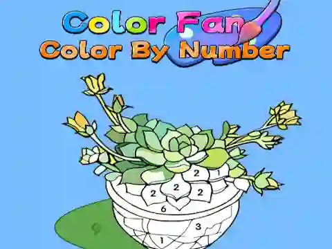 Color Fan: Color By Number — безкоштовна онлайн гра