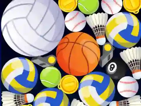 Sport Merge — безкоштовна онлайн гра