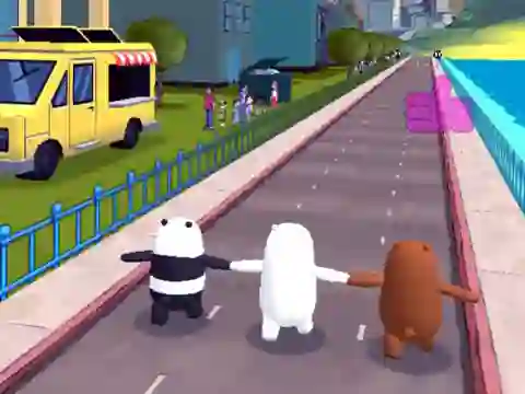 We Bare Bears Bear Parkour — безкоштовна онлайн гра