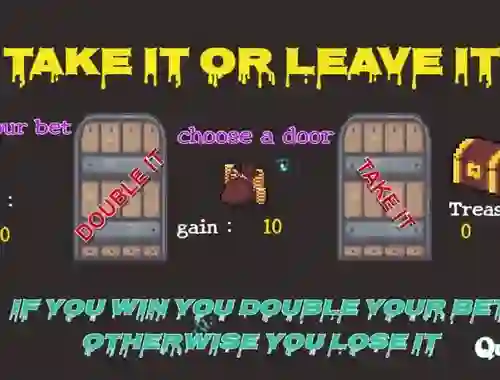 Take It Or Leave It — безкоштовна онлайн гра