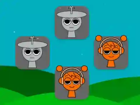 Sprunki Pairs — безкоштовна онлайн гра