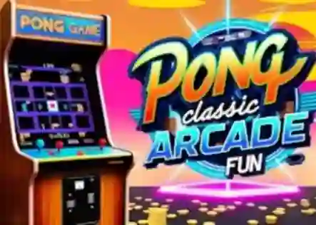 Pong Game Classic Arcade Fun! — безкоштовна онлайн гра
