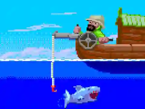 Dock Fishing — безкоштовна онлайн гра