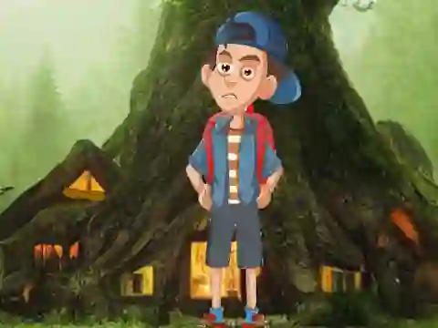 Boys Escaped Occult Jungle — безкоштовна онлайн гра