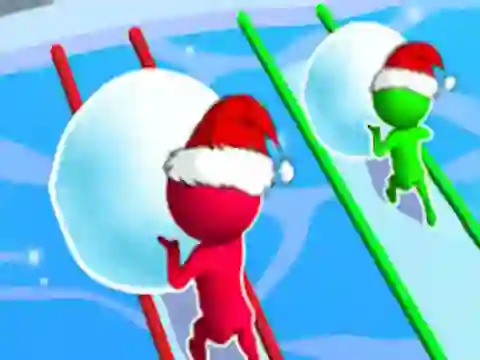 Snow Race: Christmas Runner — безкоштовна онлайн гра