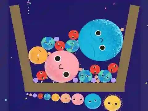Merge Planets — безкоштовна онлайн гра