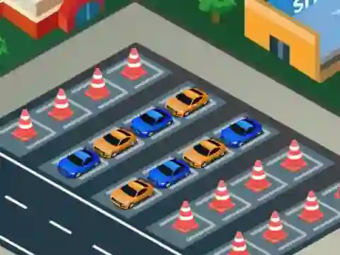 Car Park Sort — безкоштовна онлайн гра