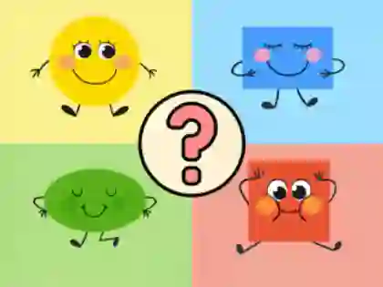 Kids Quiz: Shapes Fun — безкоштовна онлайн гра