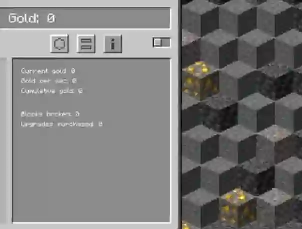 Minecraft Gold Clicker — безкоштовна онлайн гра