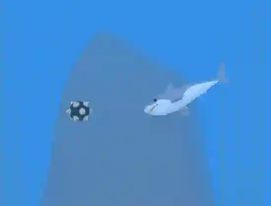 Lonely Shark Frenzy — безкоштовна онлайн гра