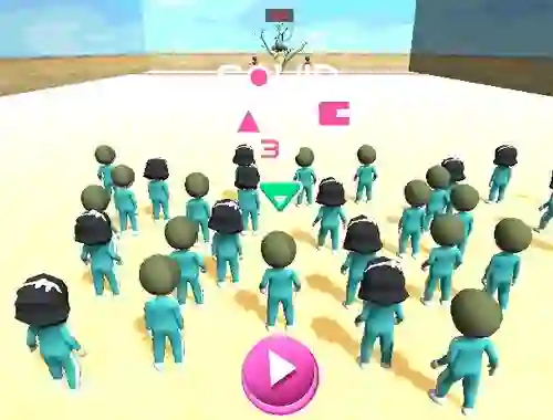 Squid Game Race 3d — безкоштовна онлайн гра
