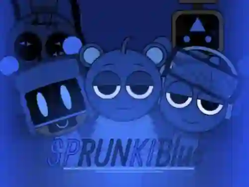 Sprunki Blue Mod — безкоштовна онлайн гра