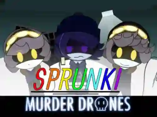 Sprunki: Murder Drones — безкоштовна онлайн гра
