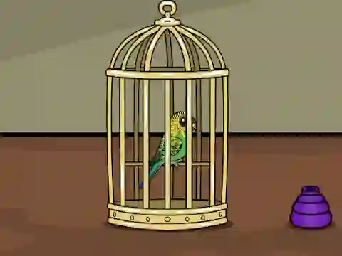 Green Budgie Escape — безкоштовна онлайн гра