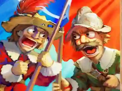 Musketeers Gunpowder vs Steel — безкоштовна онлайн гра
