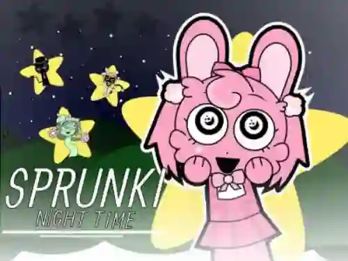 Sprunki Night Time 2 — безкоштовна онлайн гра