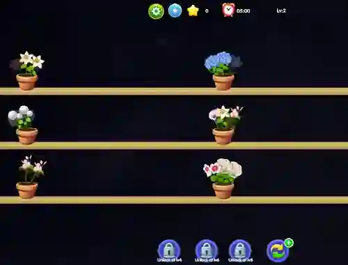 Flower Matching — безкоштовна онлайн гра