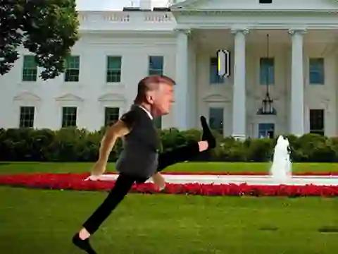 Trump Wobble Walk Challenge — безкоштовна онлайн гра