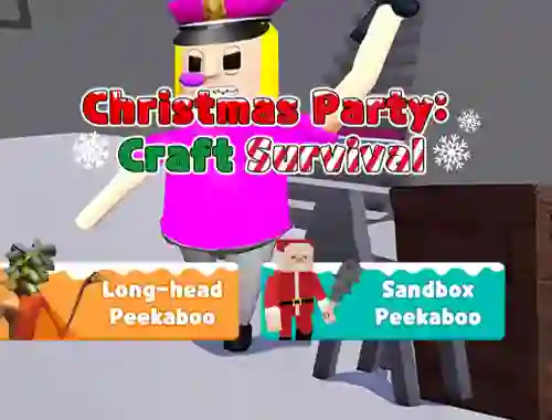 Christmas Party: Craft Survival — безкоштовна онлайн гра