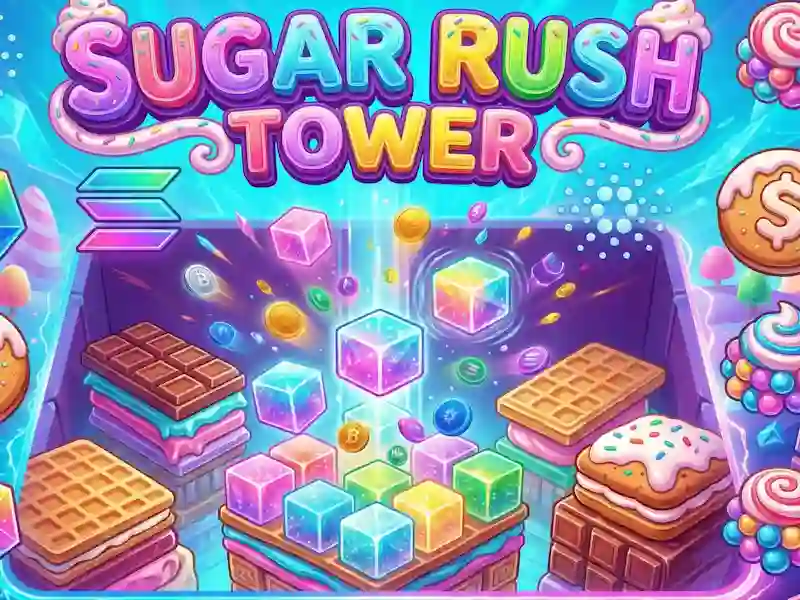 Sugar Rush Tower — безкоштовна онлайн гра
