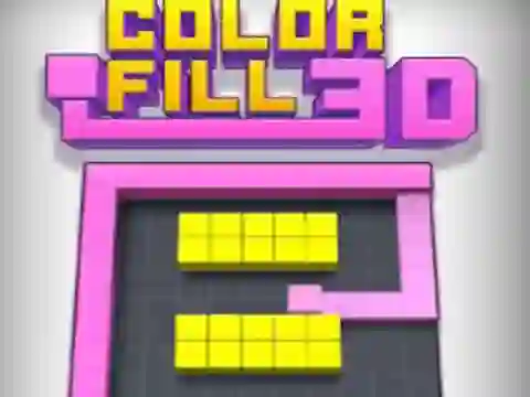 Color Fill 3D — безкоштовна онлайн гра