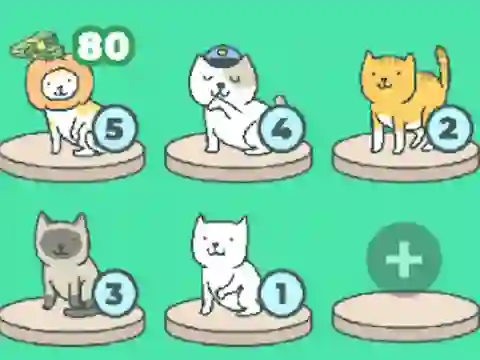 Meow Merge — безкоштовна онлайн гра